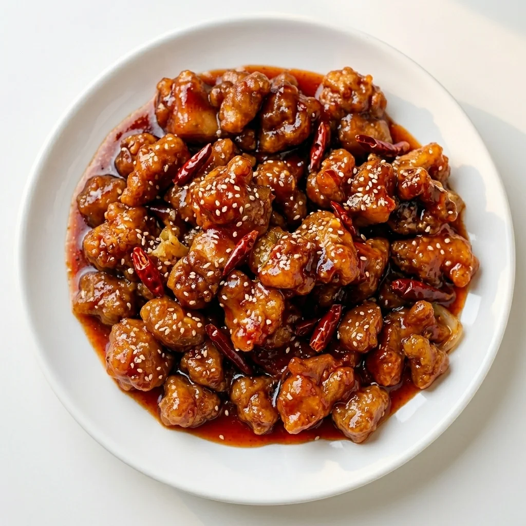 Deep-Fried Ginger Beef — house favourite at East Lake Chinese Food, Winnipeg